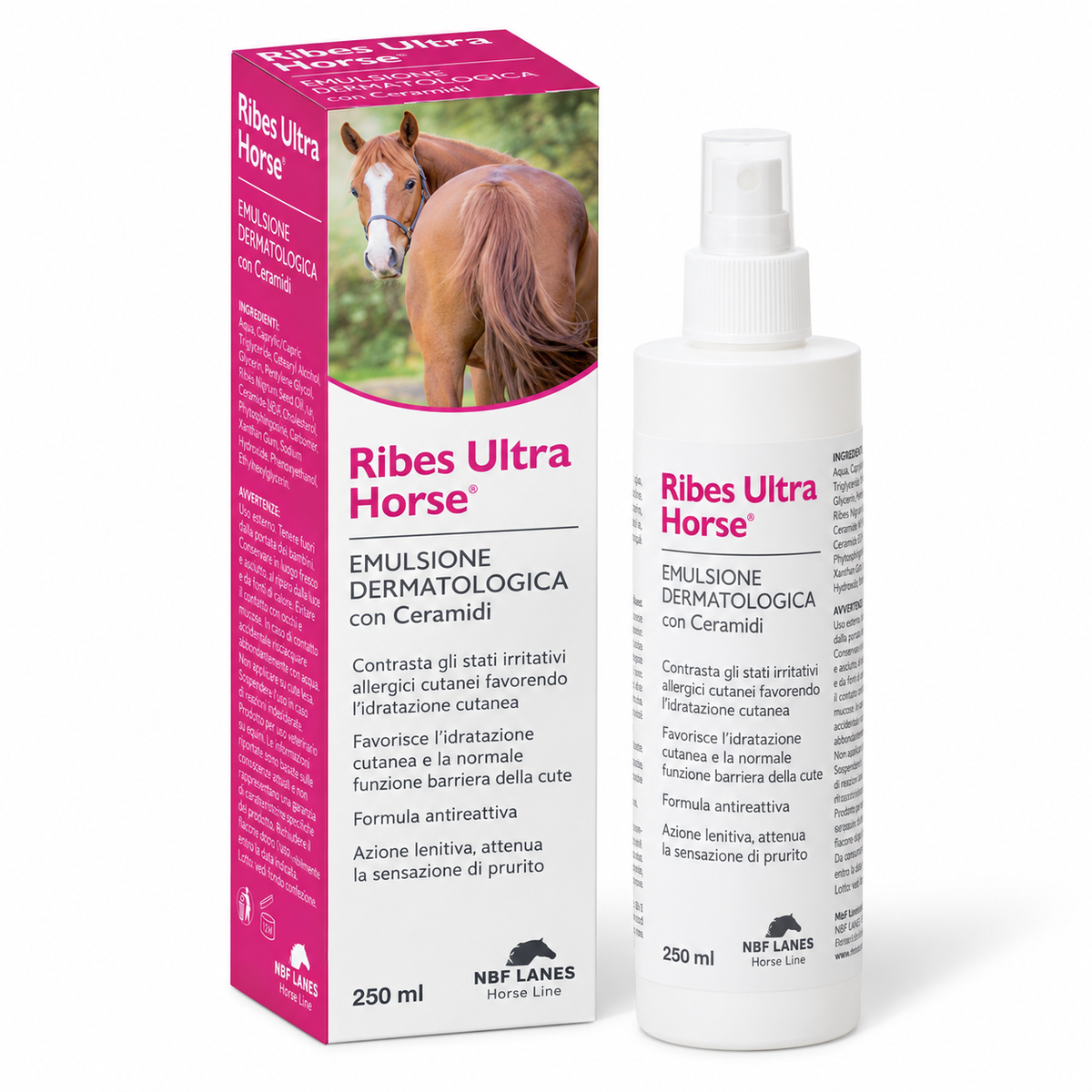 Ribes Ultra Horse - Emulsione Dermatologica con Ceramidi